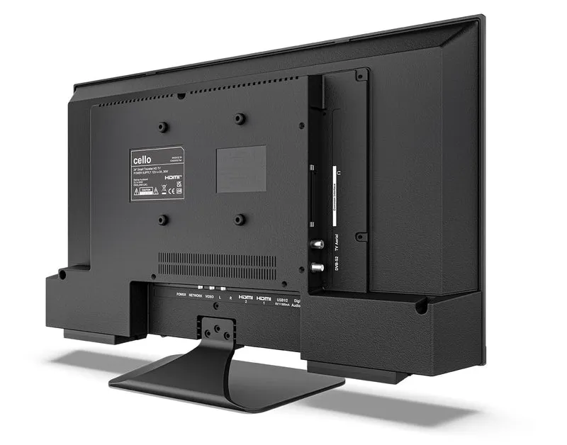 24″ Smart WebOS TV & DVD 12-Volt Traveller TV with Freeview Play (DE)