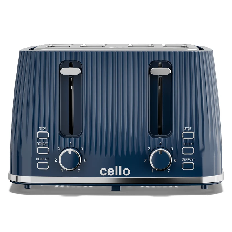 Textured 4 Slice Toaster