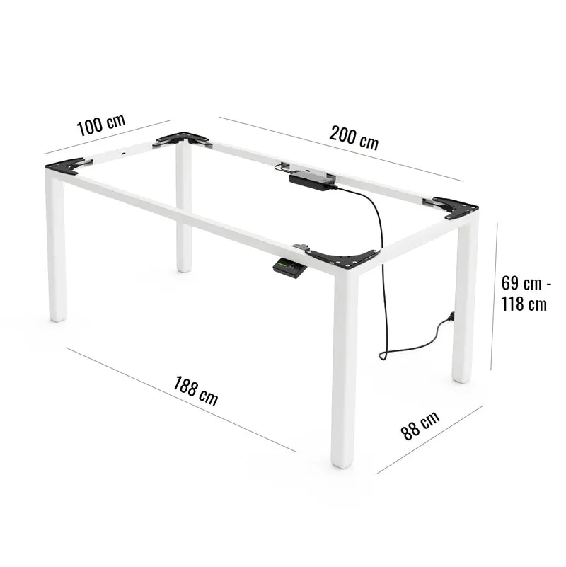 Frame Four - Höhenverstellbares Tischgestell