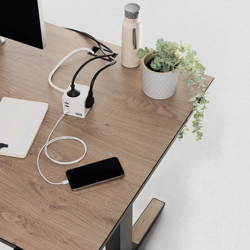 Power Hub - Steckdosenwürfel mit USB-A/USB-C