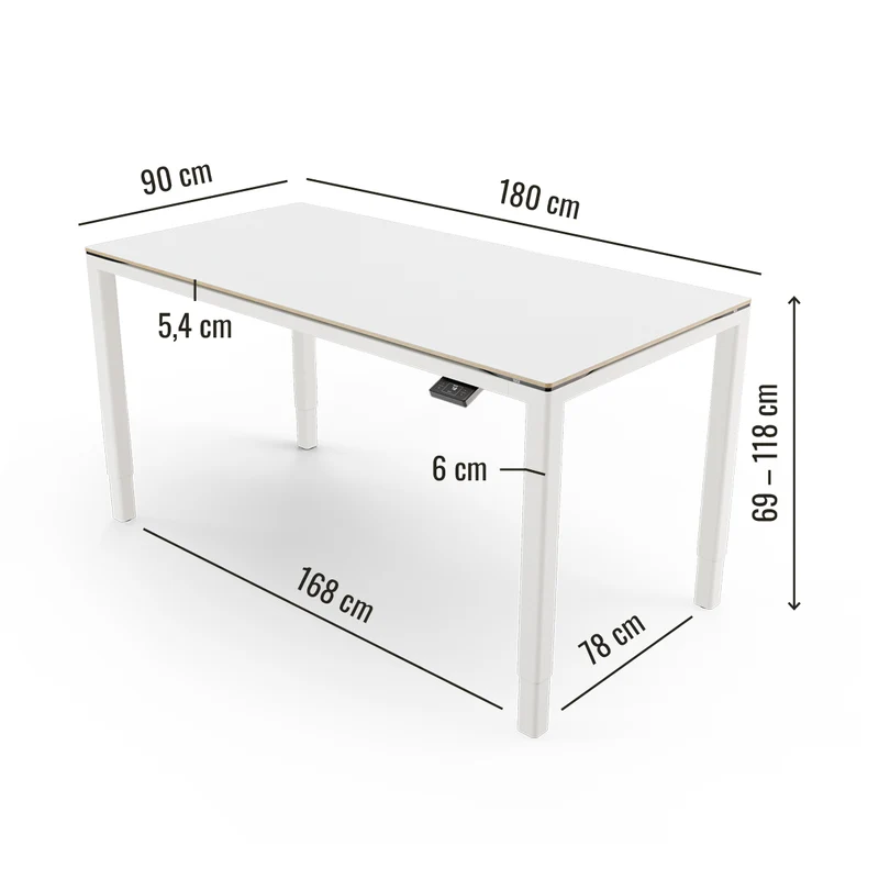 Desk Four - Höhenverstellbarer Tisch