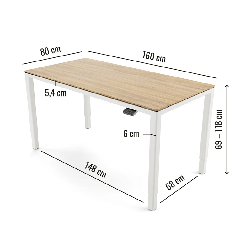 Desk Four - Höhenverstellbarer Tisch
