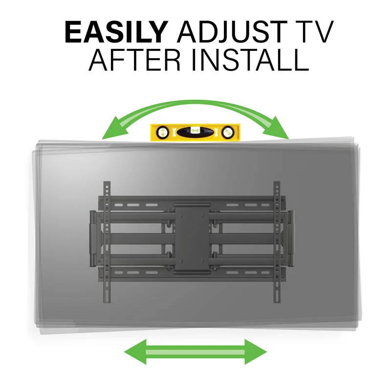 Secura Full-Motion Wall Mount For 32” – 90” flat-panel TVs