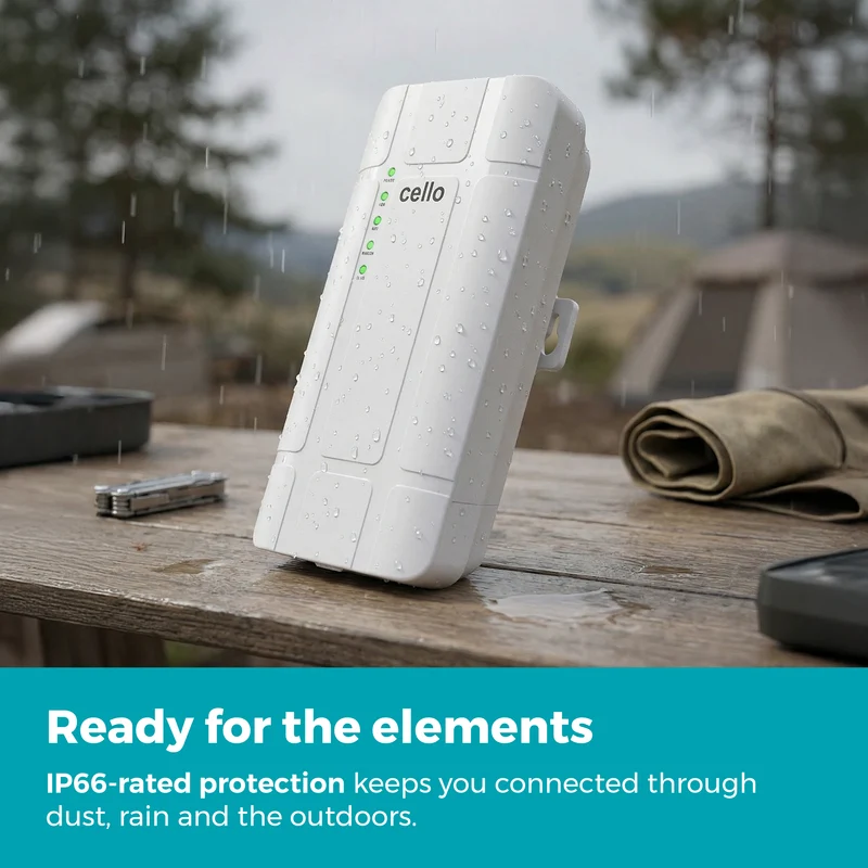 4G LTE Wi-Fi OUTDOOR ROUTER 12 VOLT IP 65 RATED