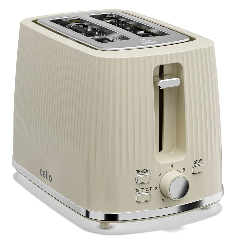 Breakfast Bundle - Textured Kettle + 2 Slice Toaster