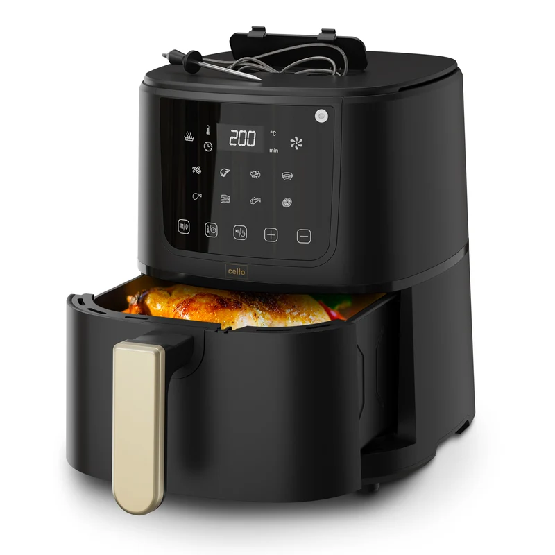 Kitchen Bundle - Digital Kettle + 2 Slice Toaster + Single Air Fryer