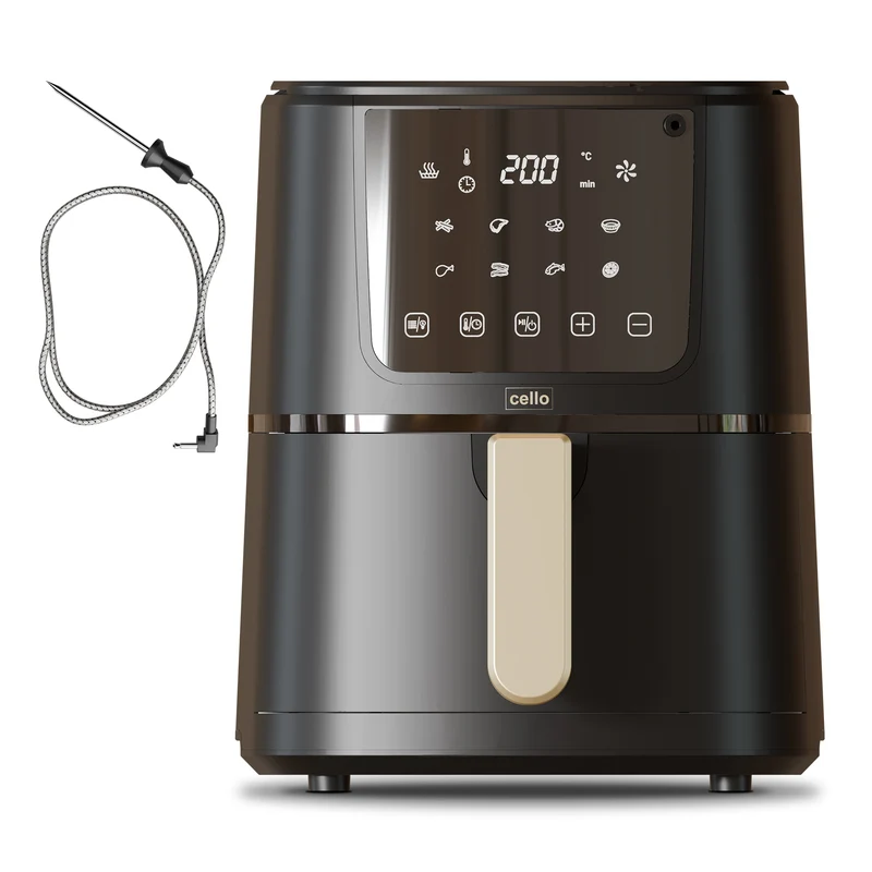 Kitchen Bundle - Digital Kettle + 2 Slice Toaster + Single Air Fryer