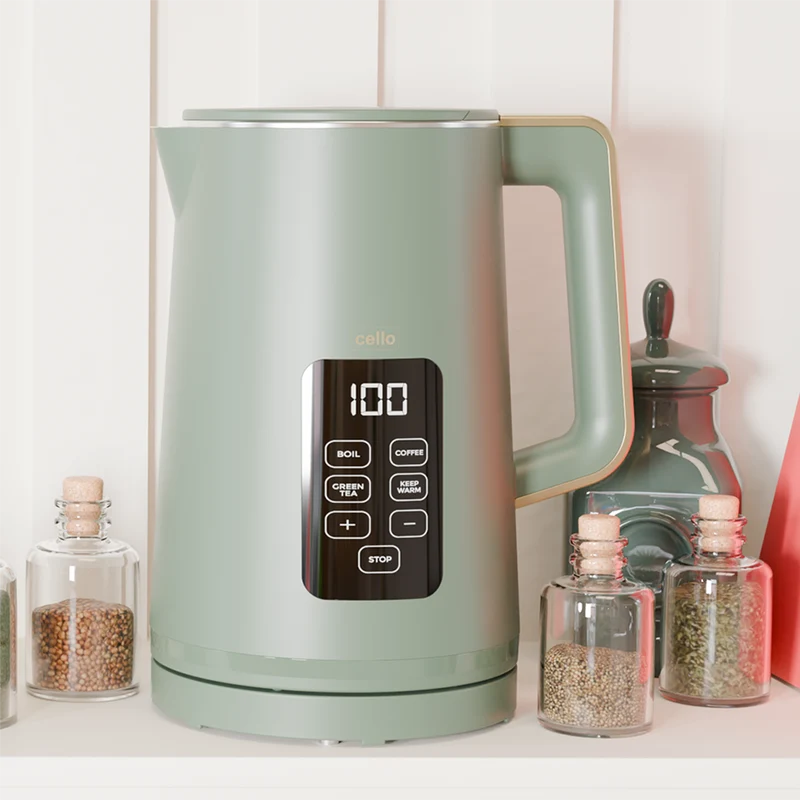 Breakfast Bundle - Digital Kettle + 2 Slice Toaster (DE)