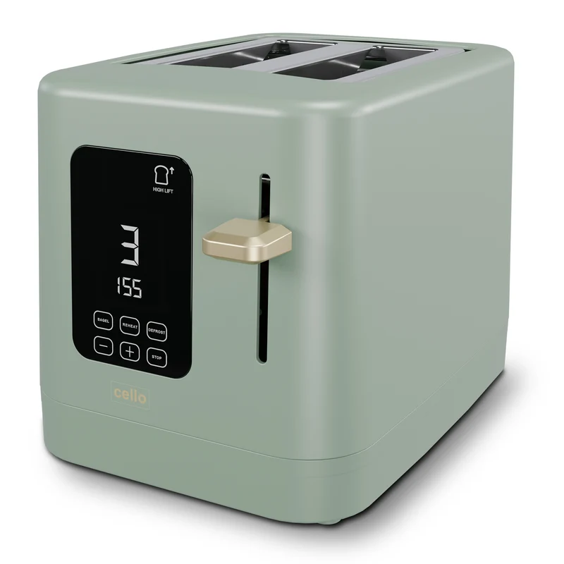 Breakfast Bundle - Digital Kettle + 2 Slice Toaster (DE)