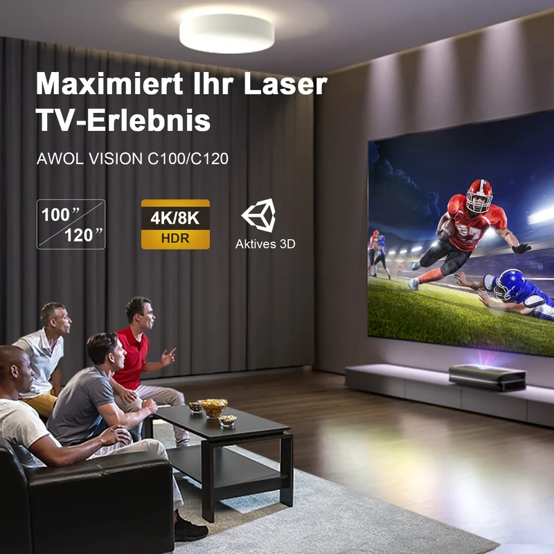 120''-150'' Cinematic ALR Leinwand