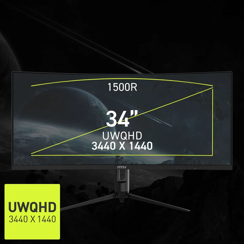 MAG 342CQRF E20 | MSI Gaming Monitor