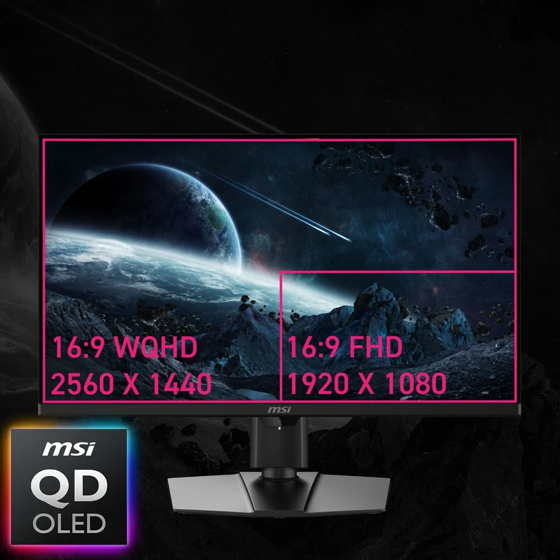 MSI CB MPG 271QR QD-OLED X50 | MSI Gaming Monitor
