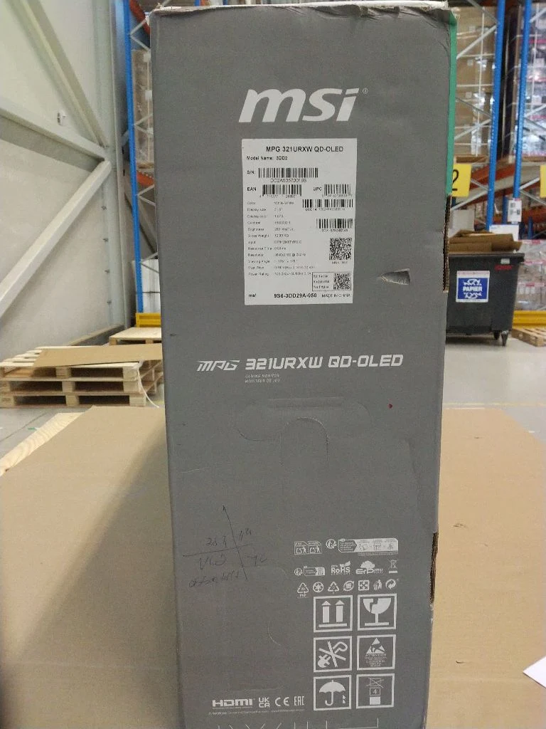 MPG 321URXW QD-OLED | MSI Gaming Monitor ****Verpackung leicht beschädigt****