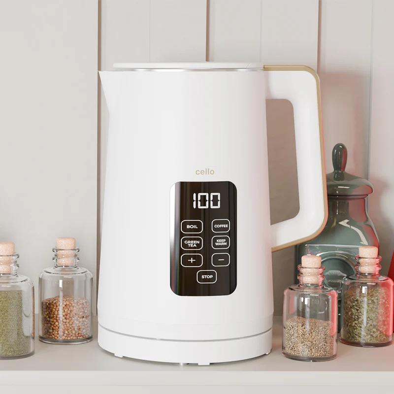 Breakfast Bundle - Digital Kettle + 2 Slice Toaster (DE)