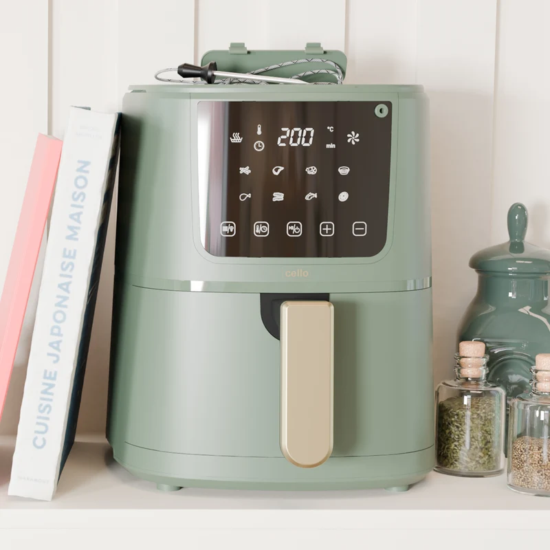 Kitchen Bundle - Digital Kettle + 2 Slice Toaster + Single Air Fryer (DE)