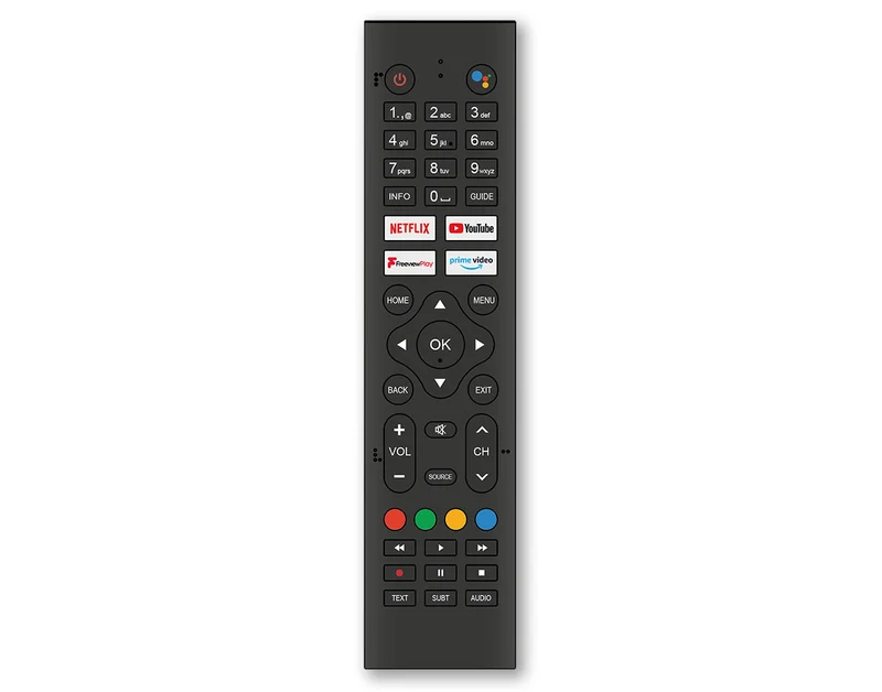 Replacement Android Smart TV Remote (HKC) Non 4K