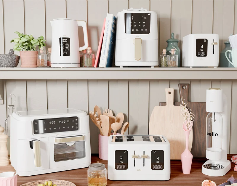 Digital 2 Slice Toaster with Touch Control and Timer (DE)