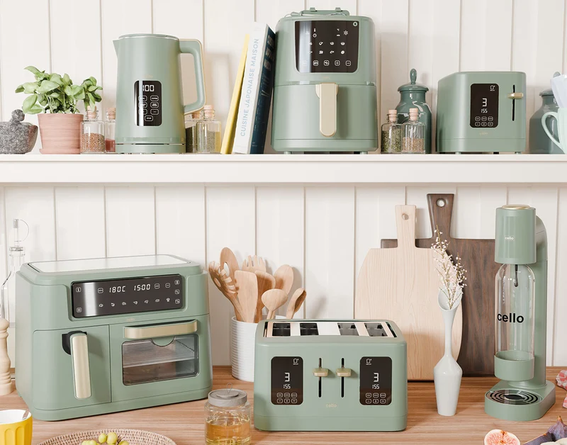 Digital 2 Slice Toaster with Touch Control and Timer (DE)