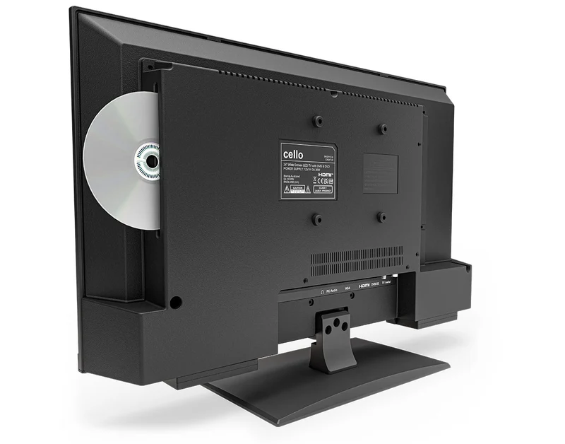 24” HD Ready TV with built-in DVD Player & Perfect Pitch Sound (DE)