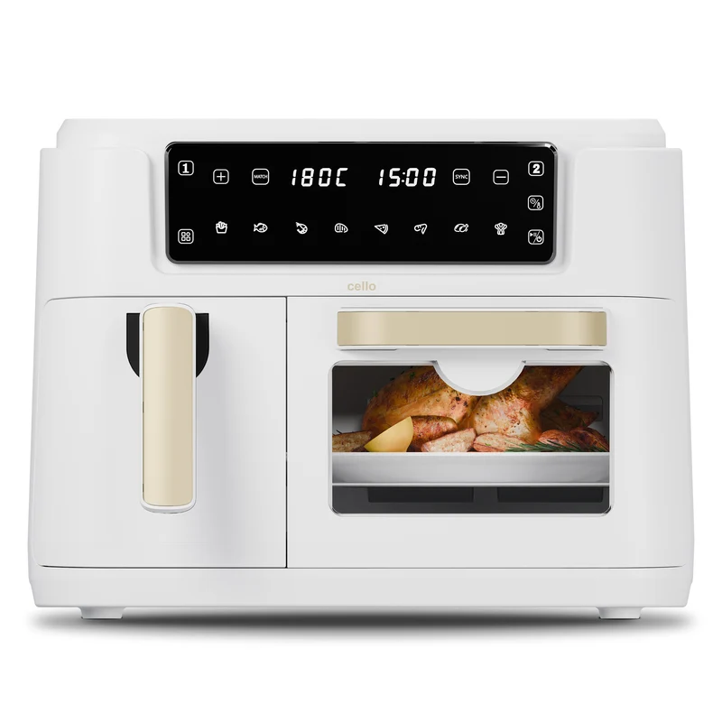 2-in-1 Double Airfryer and Home Oven (DE)