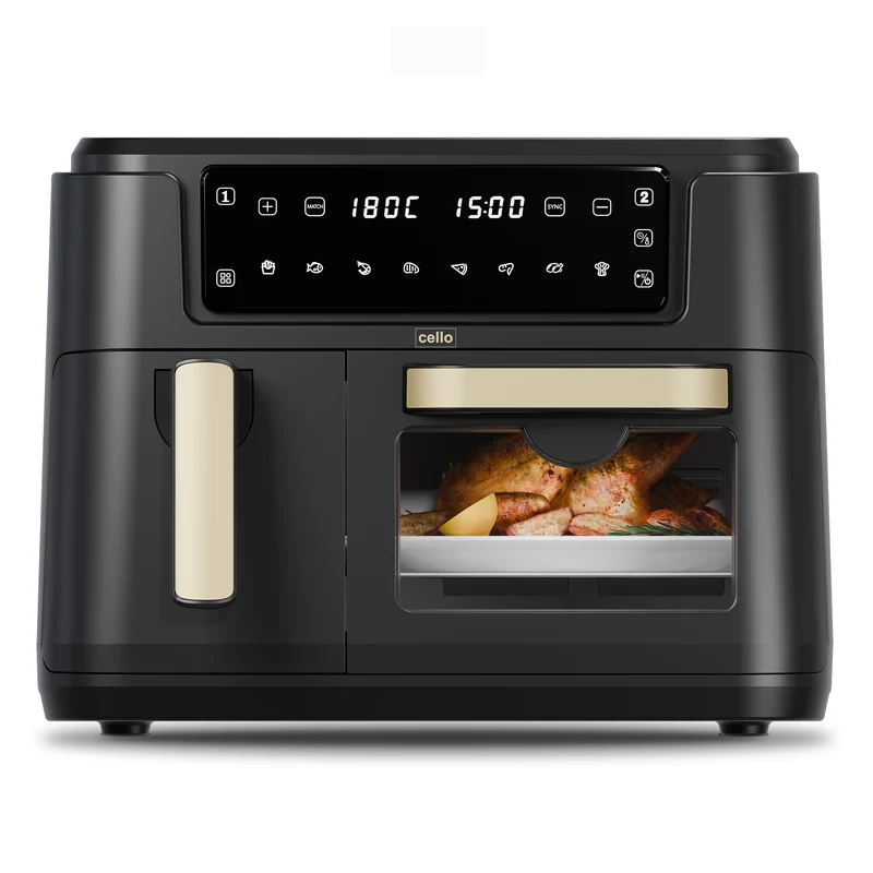 2-in-1 Double Airfryer and Home Oven
