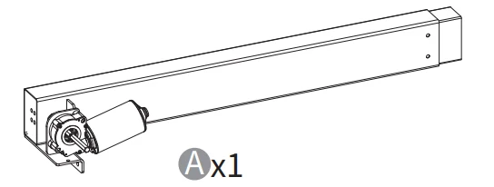 Motor Middle Leg-Contact us to buy