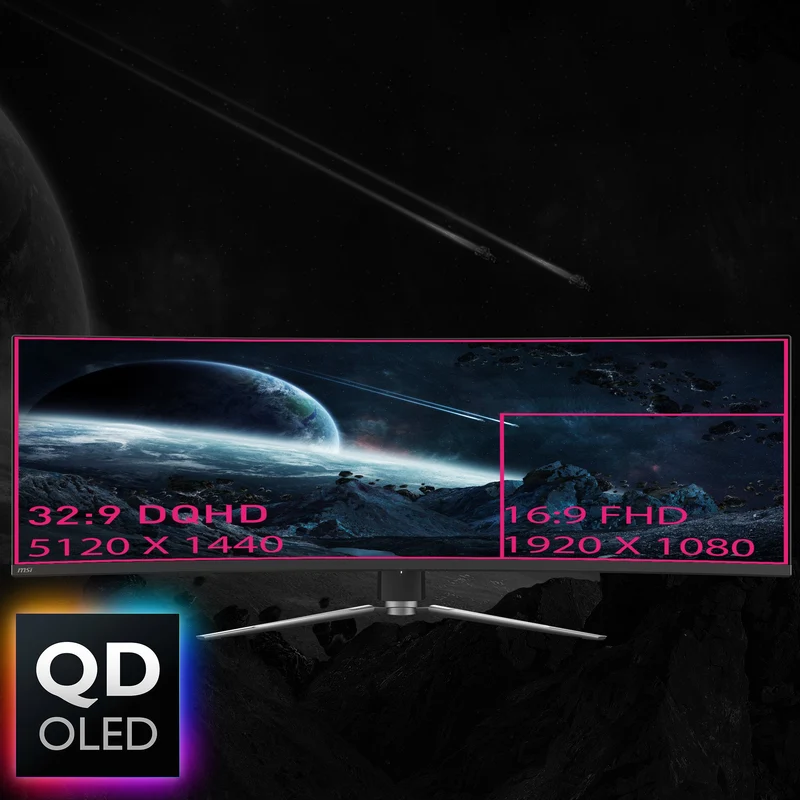 MSI CB MPG 491CQP QD-OLED | MSI Gaming Monitor