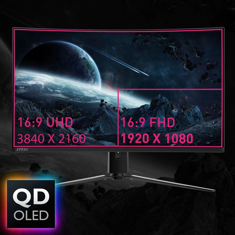 MSI CB MPG 321CURX QD-OLED | MSI Gaming Monitor
