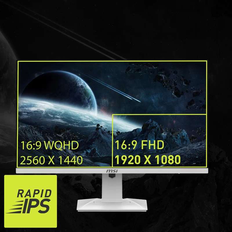 MSI CB MAG 274QRFW | MSI Gaming Monitor