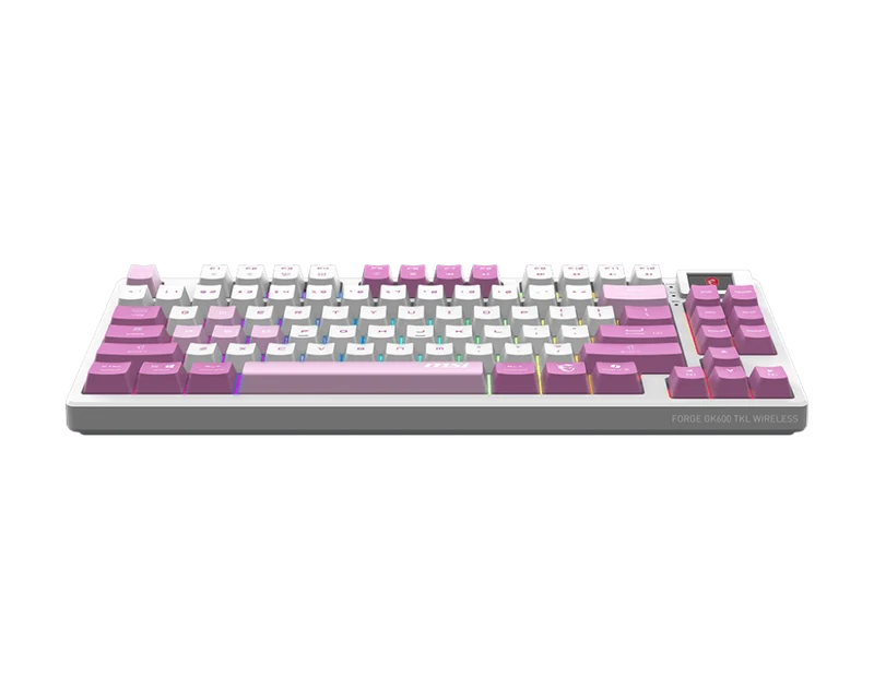 MSI CB Gaming Tastatur FORGE GK600 TKL WIRELESS VIOLET DE