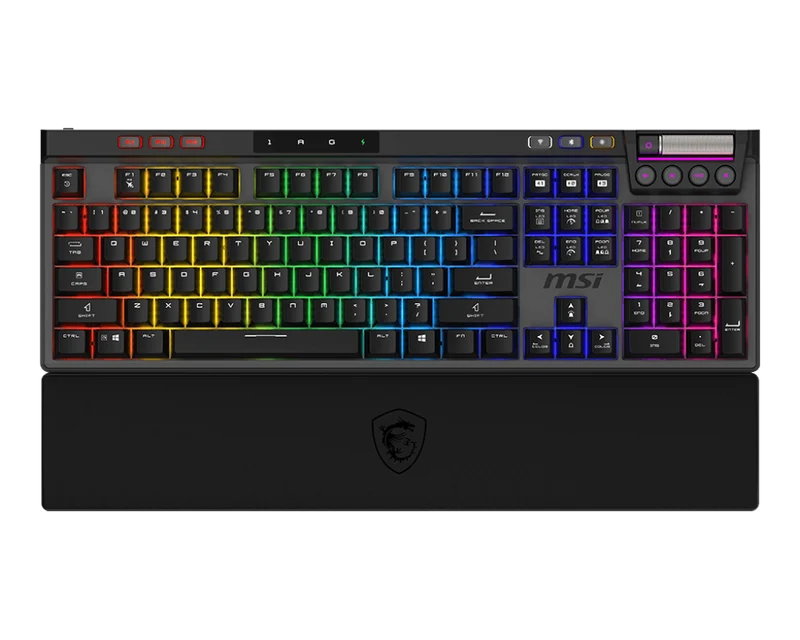 MSI CB Gaming Tastatur STRIKE PRO WIRELESS, Deutsch (QWERTZ)