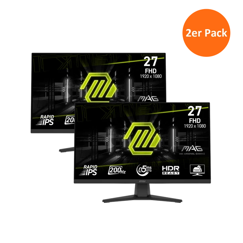2er Pack - MAG 272F | MSI Gaming Monitor