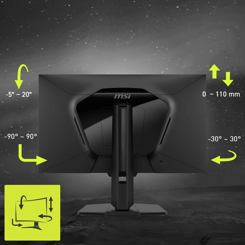 MSI CB MAG 274QPF X30MV | MSI Gaming Monitor
