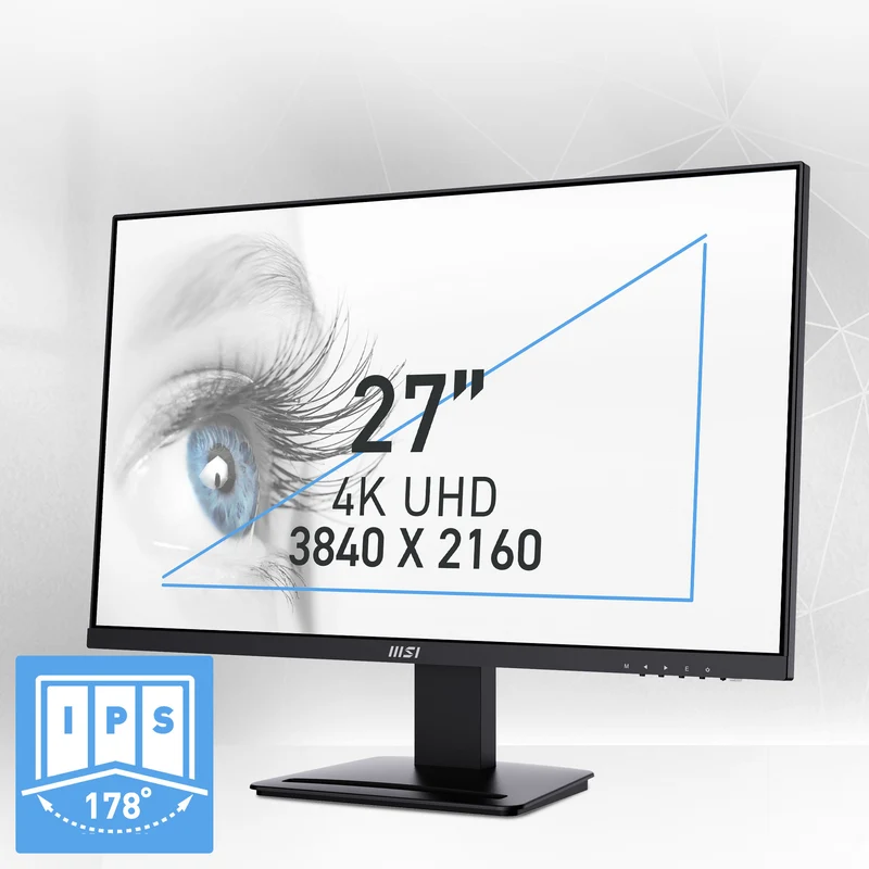 PRO MP273U | MSI Pro Monitor mit 4K-Auflösung