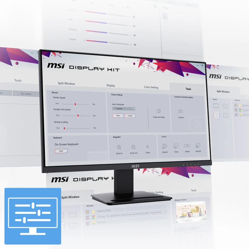 PRO MP273U | MSI Pro Monitor mit 4K-Auflösung