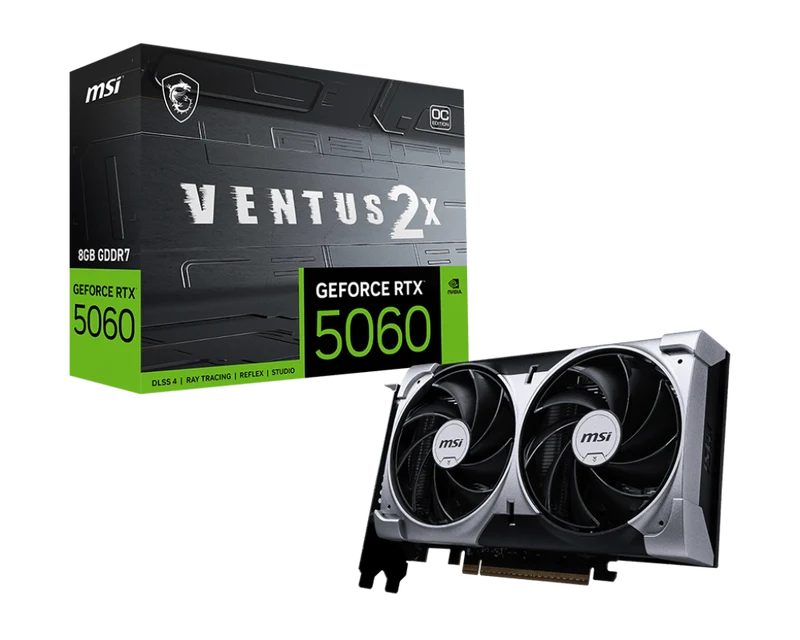 MSI Grafikkarte GeForce RTX 5060 8G VENTUS 2X OC