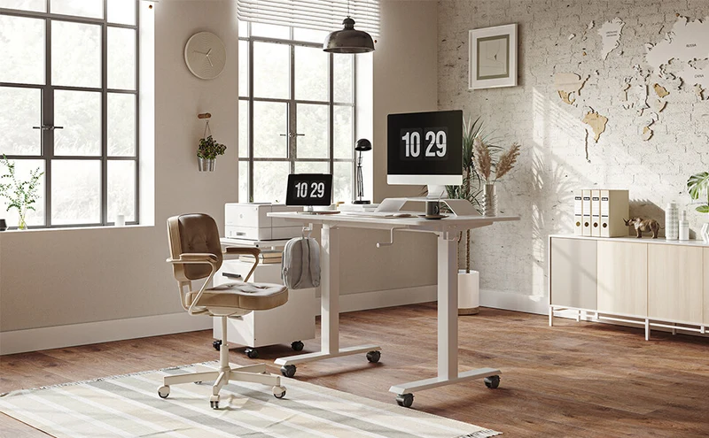 Hand Crank Standing Desk