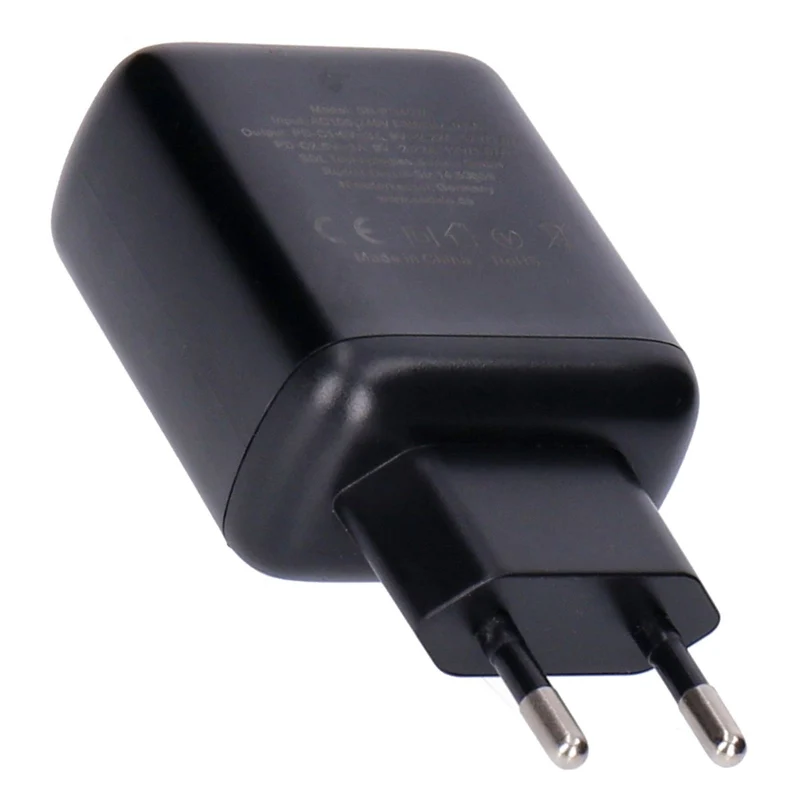 SDL 40W Dual USB-C Ladegerät Type C Port schwarz