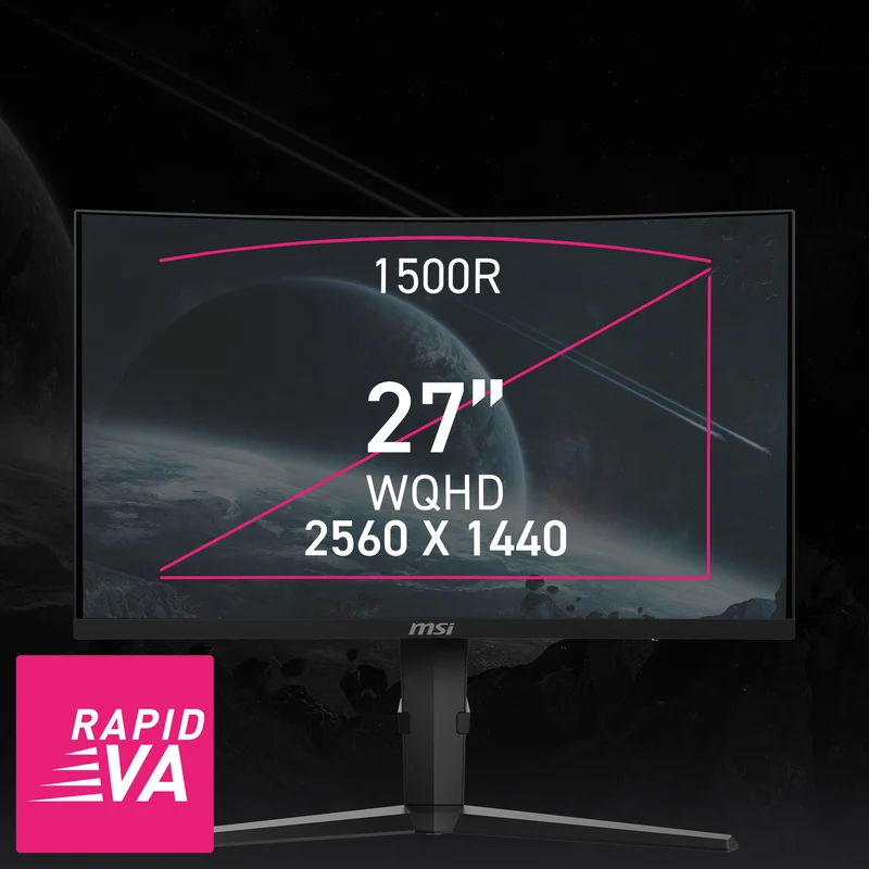 MPG 275CQRXF | MSI Gaming Monitor