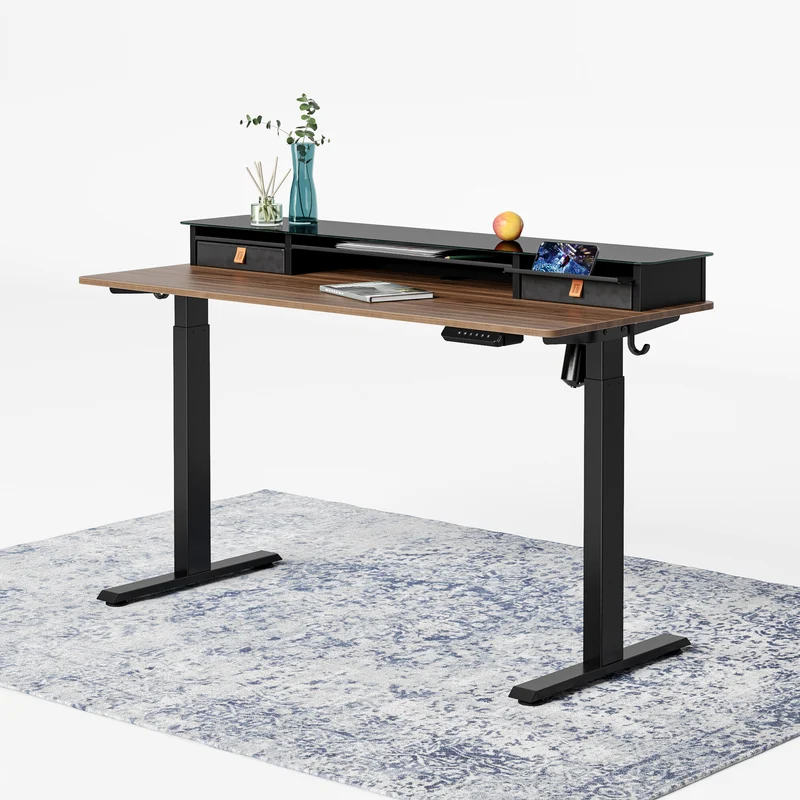 Splice Board Desktop Upper Glasstop Desk