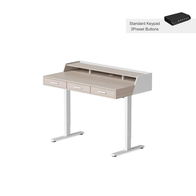 Full Surround Triple Drawers Spliced Board Desktop