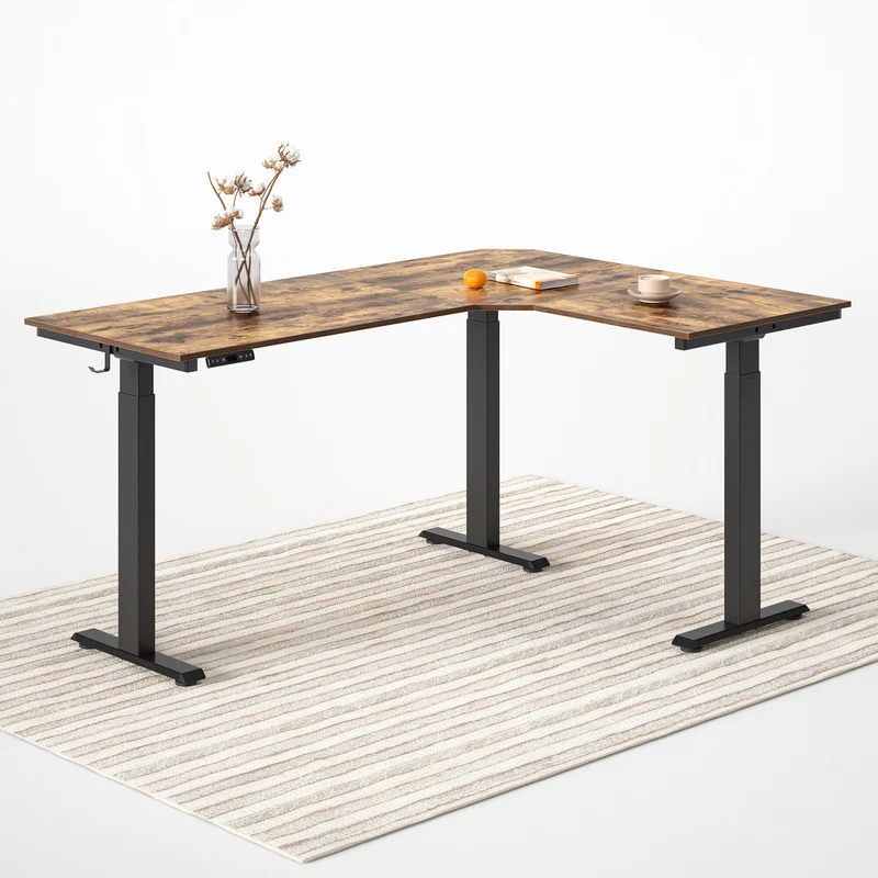Right-Hand Spliced Board L-shaped Desk