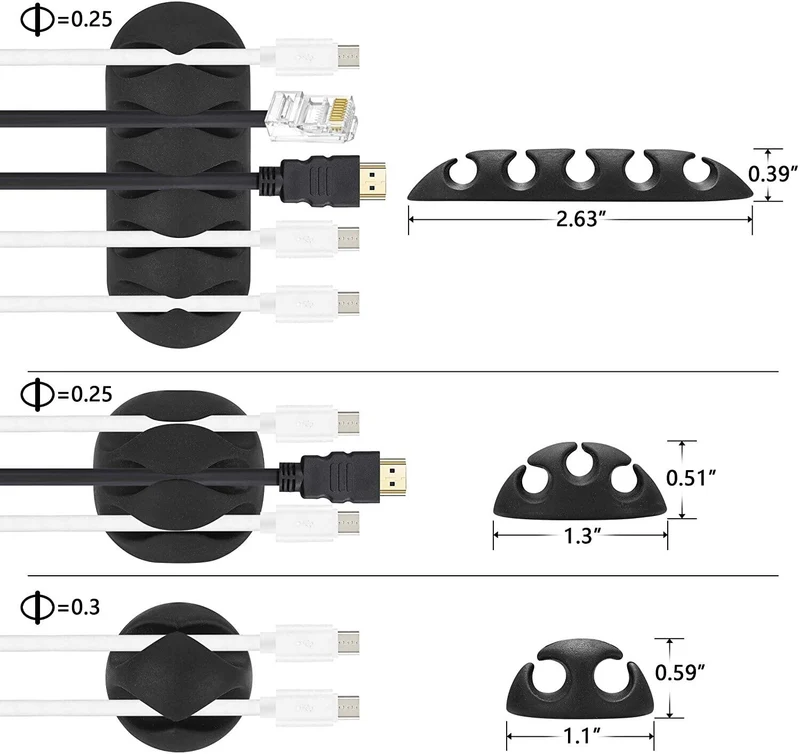 Cord Management Organizer Kit