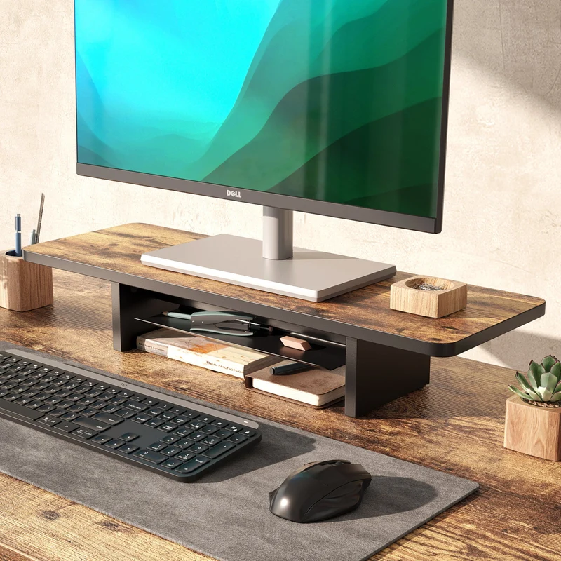Monitor Stand with Pen Tray