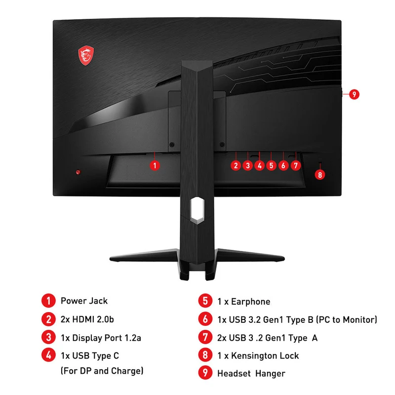MSI CB G272CQPDE | MSI eSport Gaming Monitor