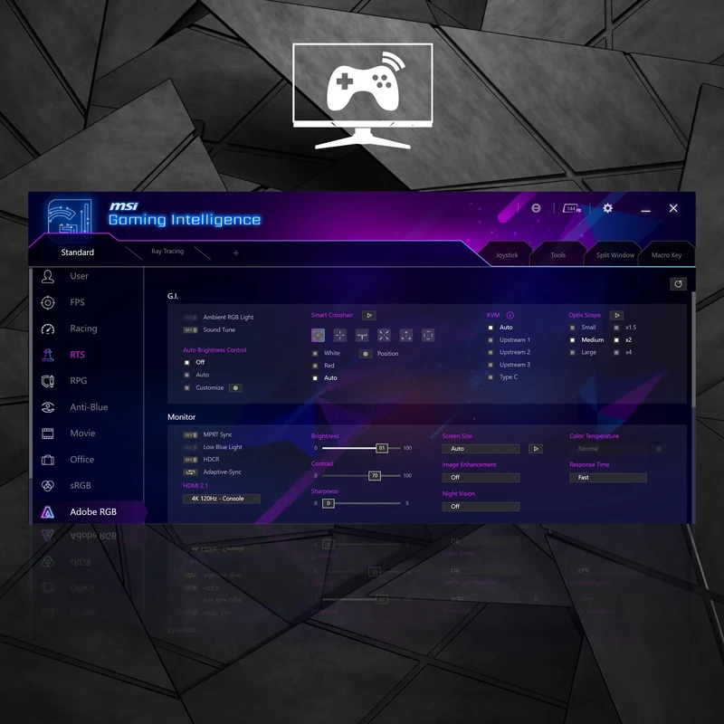 MAG 323UPFDE | MSI Gaming Monitor