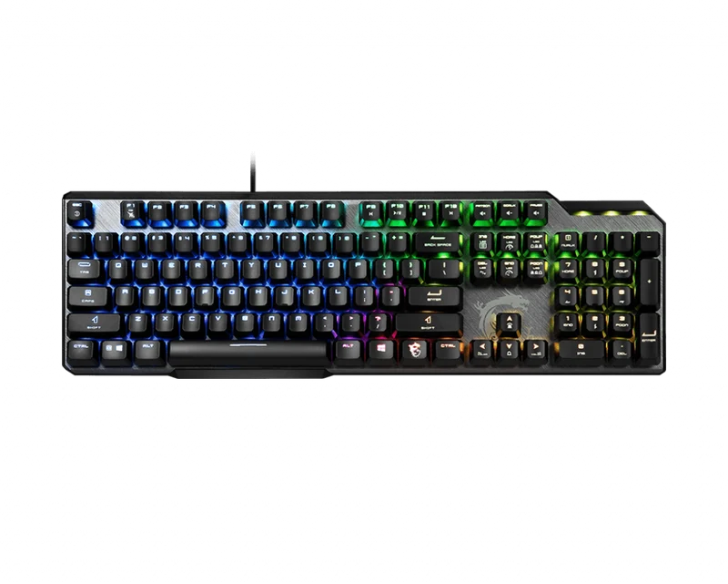 MSI Gaming Tastatur VIGOR GK50 ELITE BW DE (QWERTZ) USB