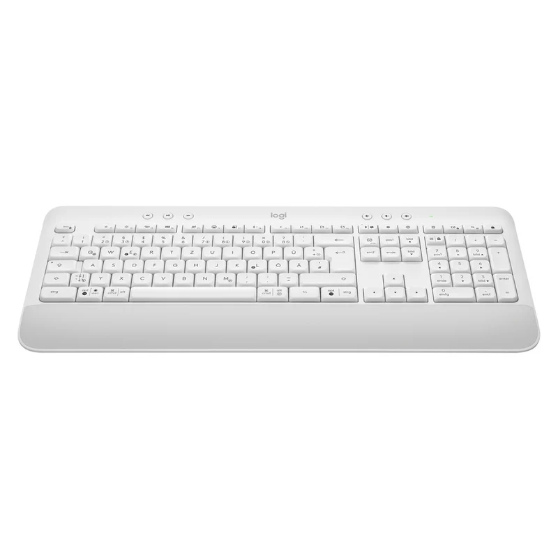 Logitech Signature K650 Bluetooth-Tastatur QWERTZ Deutsch Weiß