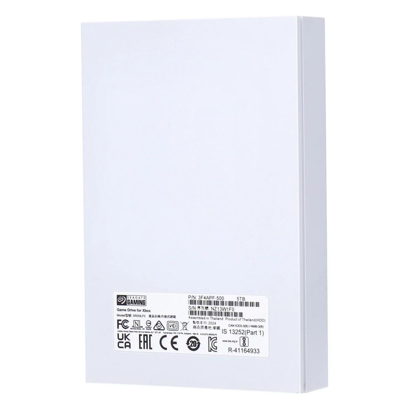 Seagate Game Drive for Xbox 5TB weiss