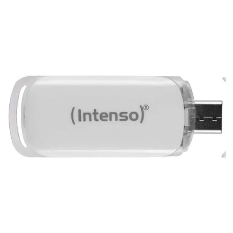 Intenso Flash Line USB-Stick 64 GB USB Typ-C 3.2 Gen 1 (3.1 Gen 1) Weiß